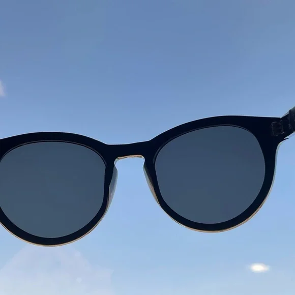 Vintage | rare The Row X linda farrow black round sunglasses - Picture 5 of 8